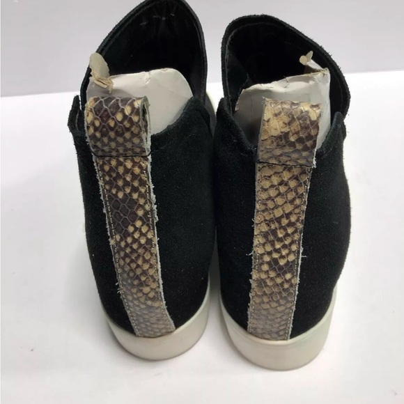 Dolce Vita Walker Womens Sneaker Black Suede 8.5M - Picture 4 of 6